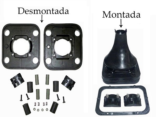 Kit Alavanca Cambio C/ Guarda Po Aro Origina Mercedes 2540/1933AXOR (9452680236)