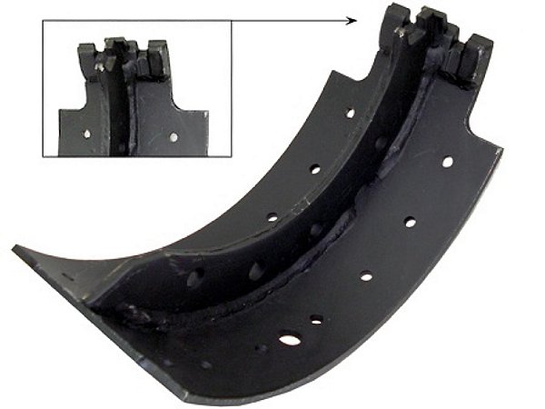 Sapata Freio(Para-Sensor)Secundario Mercedes 709/710/LO812/LO814/912/914 (6704202419)