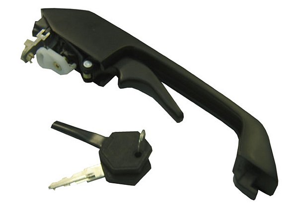 Macaneta Externo Porta-C/ Chave-(Dir.)Preta Para Sca CAMINHAO-APOS-81 (296210)