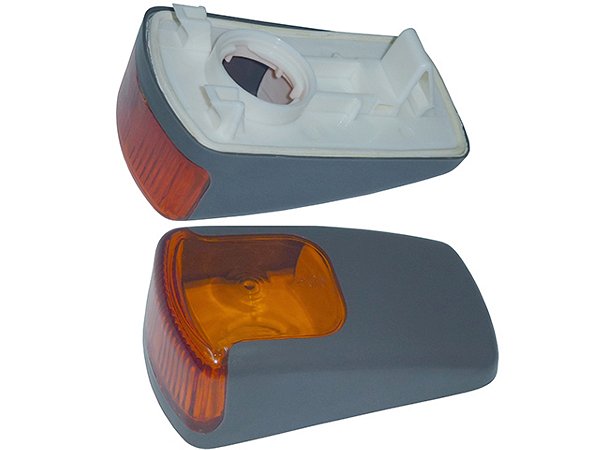 Lanterna Lateral Cinza/Amarela S/ Soquete Mercedes AXOR (9408200221)