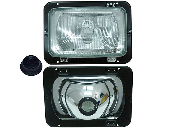 Farol C/ Moldura S/ Lampada D/E Para Sca P93/T113/R113/R143/T112/R112/R142 (527838)