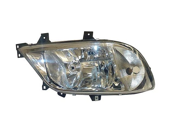 Farol Principal LD - Lente Lisa Mercedes SPRINTER CDI ANO DE 2002 A 2011 (9018202561)