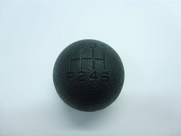 Bola Alavanca Cambio Preto 6 Marchas Re P/ Bx Mercedes 1714/1717/1718/1721/O370/O371/O400/1625/ (3862687057)