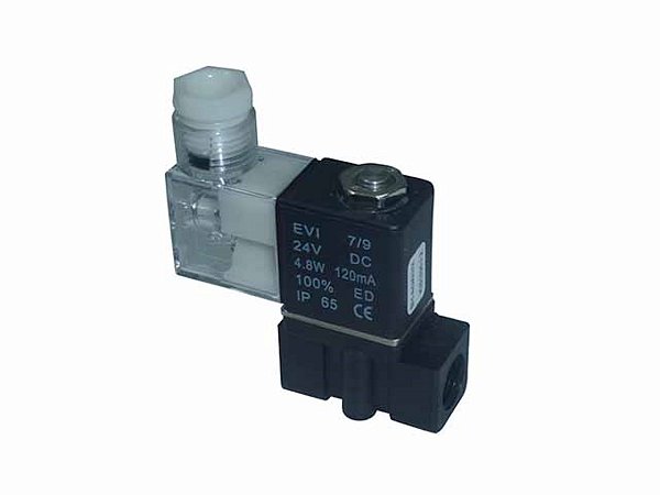 Valvula Solenoide 2/2Vias(Acionamento Buzina)2 Mercedes 0364/0370/0400/AGL-1524 (3649977136)