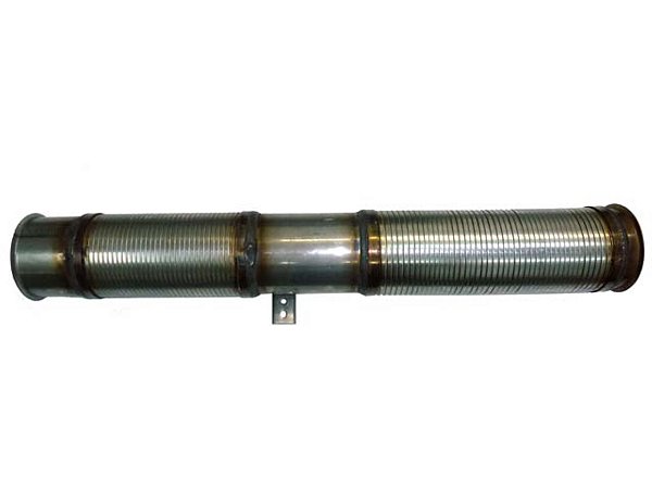 Flexivel Inox 820MM Compr/110MM Interno Saida Mo Para Sca P114/P124/P94/R114/R124/R470/T124/T114 (1505748)