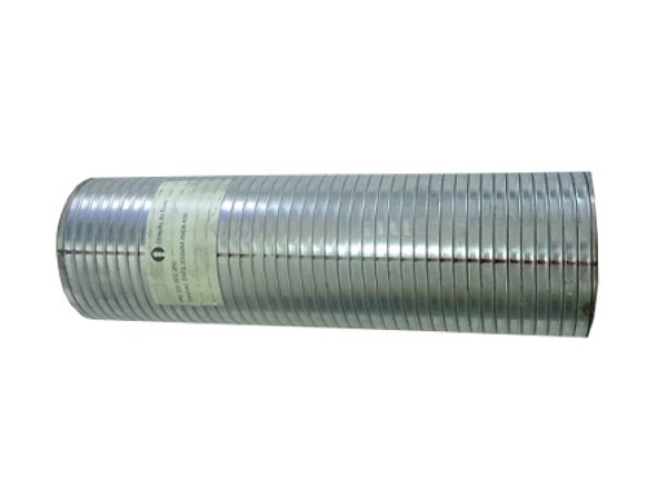 Tubo Flexivel Escape Inox 100X350MM Br 50146 Mercedes 2423/OF 1417/OF1418/O500M/R (3824900165)