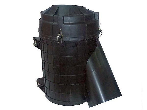 Carcaca Filtro Ar C/ Tampa Alta(Br 501547 Para Sca P114/P124/P94/R114/R124/T114/T129 (1377095)