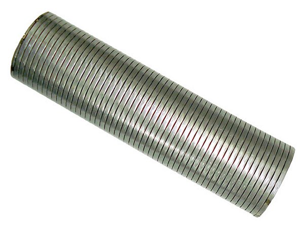 Tubo Flexivel Escape Inox 120X123X430S/ Abrac Mercedes 1938-BICUDOS (6964907065)