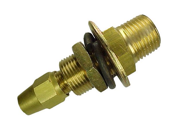 Uniao Anteparo Freio A Ar-Mon.(1/2X3/8"N Para Sca TODOS (141993)
