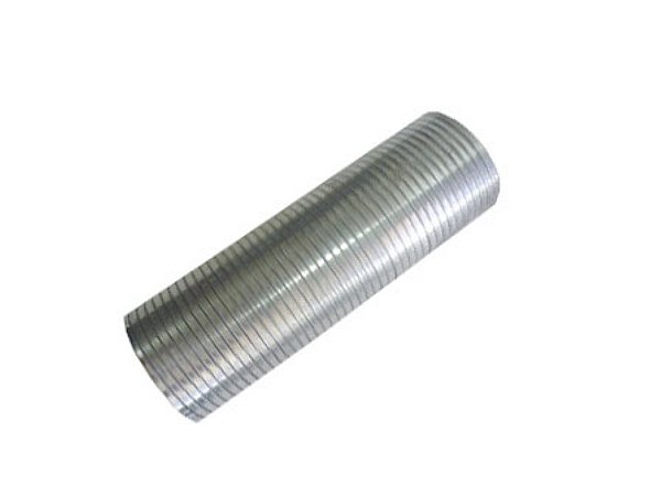 Tubo Flexivel Esc.Inox 115X345 S/ Bocal Mercedes 1938S/1944/INOX 4.1/2 2003 EM DIANT. (6934900065)