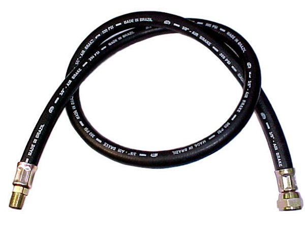 Flexivel Freio A Ar-1100MM (Fem.3/4"/Macho-1/ TODOS-TRUCK-(MANG.3/8") (45019)