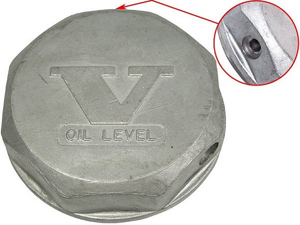 Calota Roda(Cubo Oleo)C/ Furo-"Aluminio" Volvo N10/NL10/N12/NL12 (1606123)