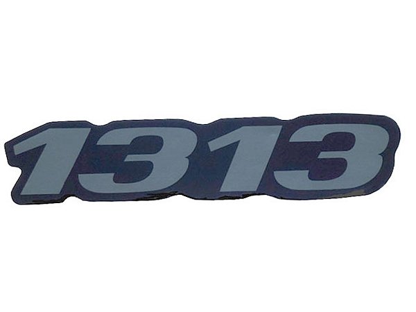 Emblema 1313 (Adesivo) Par Mercedes 1313 (3458178814)