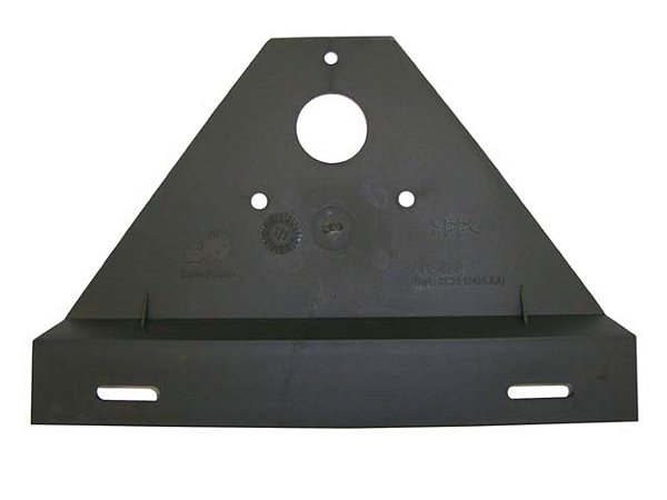 Suporte Da Placa Traseiro Plastico Volks CARGO LEV/MED/WORKER/CONSTELLATION (T12945411)