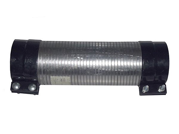Flexivel Escape Inox 4//2X550 C/ Abracadeira Mercedes 1632/1634/2638 E MODERNOS (6344900365)