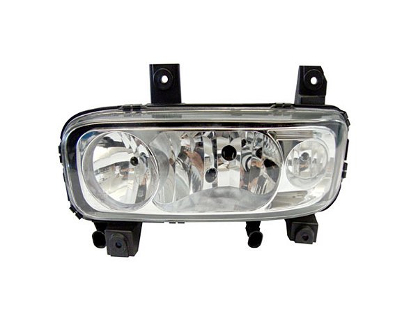 Farol Esquerdo Lente Lisa Mercedes ATEGO 2010/2012 (9738202261)