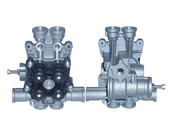 Valvula Protetora 6 Circuitos Mercedes ATEGO/AXOR/O500 TODOS (0044310406)