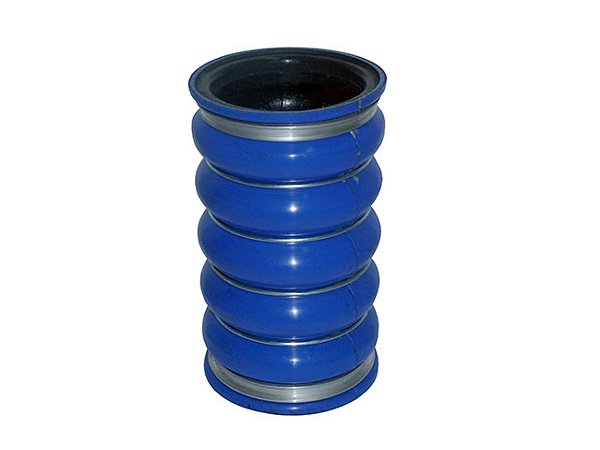 Mangueira Motor/Turbo Intercooler Azul 4Aneis Para Sca 114/124 SILICONE ESP.(83X170) (1358202)