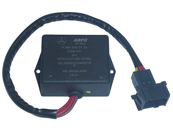 Modulo Nivel Arrefecimento 24V Mercedes OF1519 (3845450124)