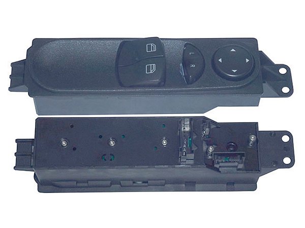Interruptor Vidro EleTraseiro LE C/ ConTraseiro 3 Plu Mercedes SPRINTER 311/415/515 (9065451213)