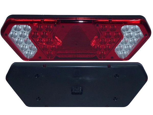Lanterna Traseiro P/ Implemento Led 24V Direi CARRETA GUERRA (514186)