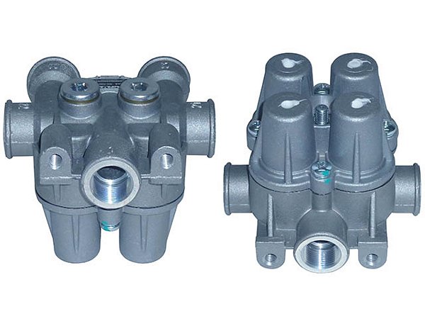 Valvula Protetora 4 Circuitos Knorr Mercedes ACCELO 915C/712/914/LO916 (0034312306)