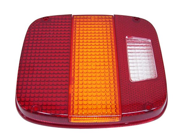 KIT Lente Lanterna Traseira(Retangular) Volks TODOS (T12945223A)