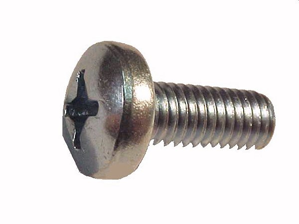 KIT Parafuso-Phillips(6X1X15) Cara Preta REPARO 13582 (007985006515)
