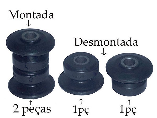 KIT Bucha Bandeja Suspensao Dianteira Sprinter Mercedes SPRINTER-TODOS (9013330214)