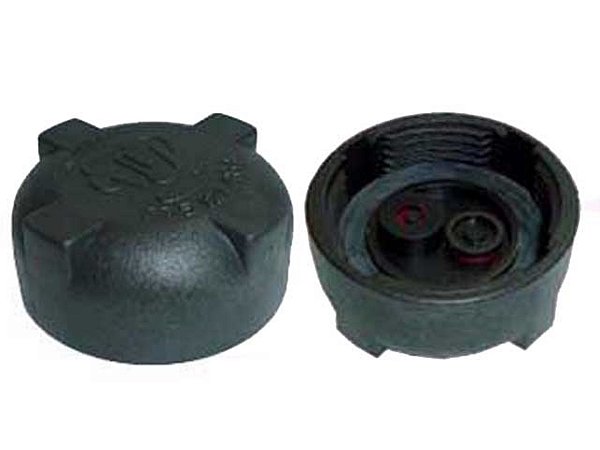 KIT Tampa Plastico Reservatorio D'Agua C/ Valvula Mercedes 1214/1418/1618/1630/1935/2635 (0005016915)