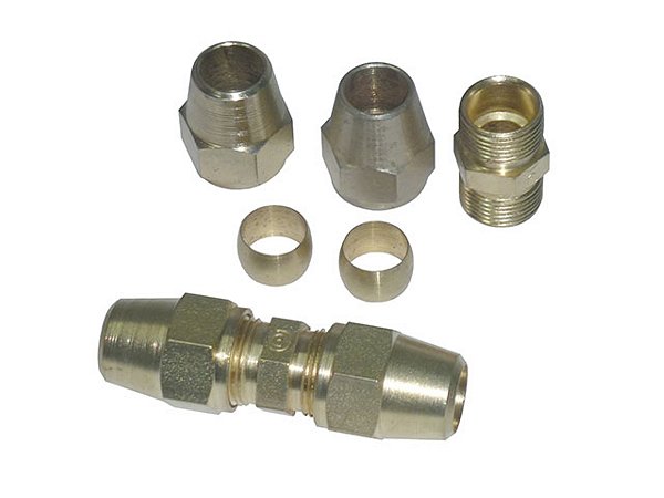 KIT Uniao Freio A Ar(Latao)1/2-Macho-Complet Para Sca TODOS (140525)