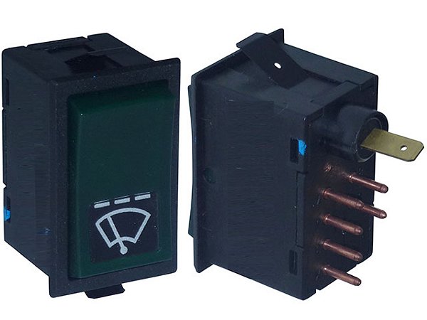 Interruptor Tecla Limpador Parabrisa 6Te Volvo F10/F12/F16/N10/N12 (1578704)