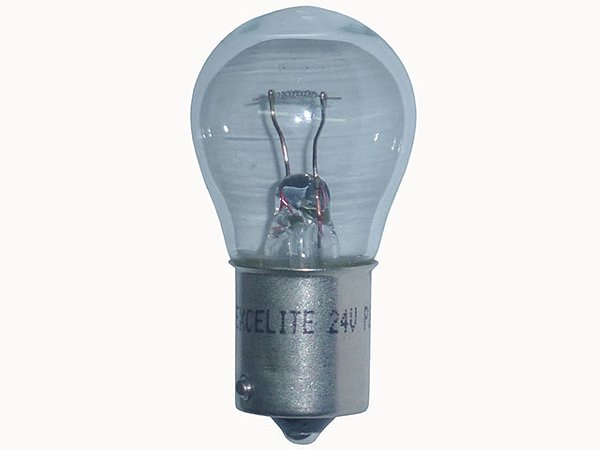 KIT Lampada 1141 1 Polo P21W LINHA PESADA (1141 24V P21)
