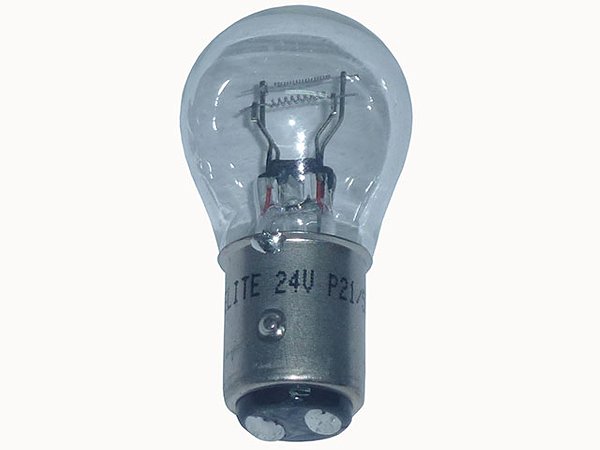 KIT Lampada 1034 2 Polos P21/5W LINHA PESADA (1034 P21 5W 24V)