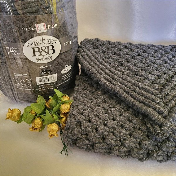 Barbante 24 Fios - B&B  - Tex: 3937 - 1 Kilo  (aproximadamente 250 metros)