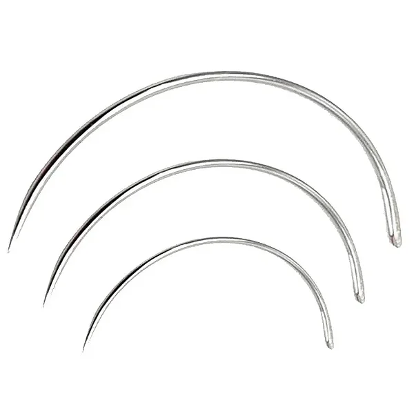 Kit 3 agulha curva - 6/7,5/9cm