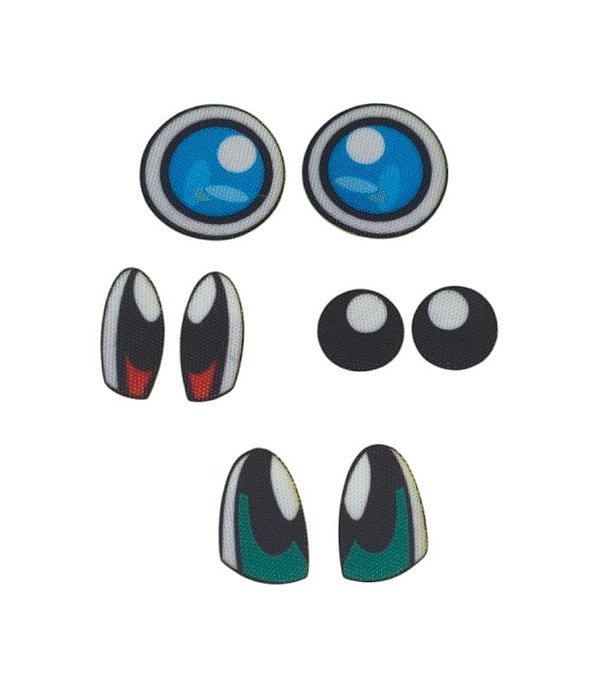 Termocolante Olho Pokemon - Diversos Pokemons (Tamanhos especificados na descrição) - Venda por par do pokemon escolhido