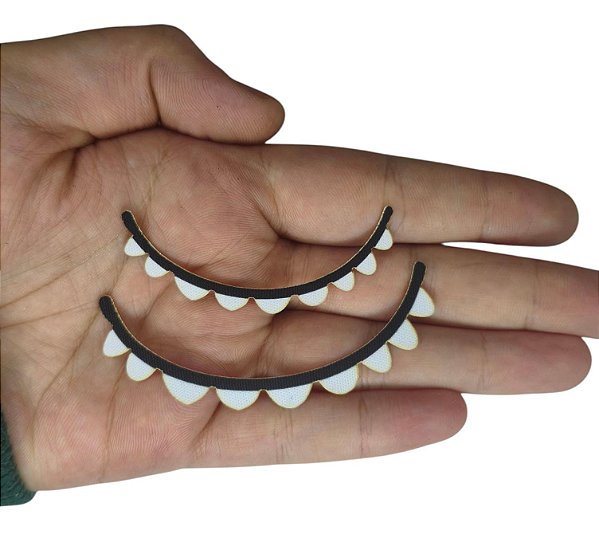 Termocolante Boca LABUBU - 70x30mm ou 56x22mm - Venda por unidade do tamanho escolhido.
