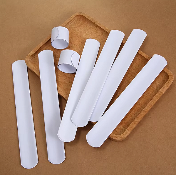 Pulseira Bate-Enrola - Branca - 22cm - Venda por Unidade