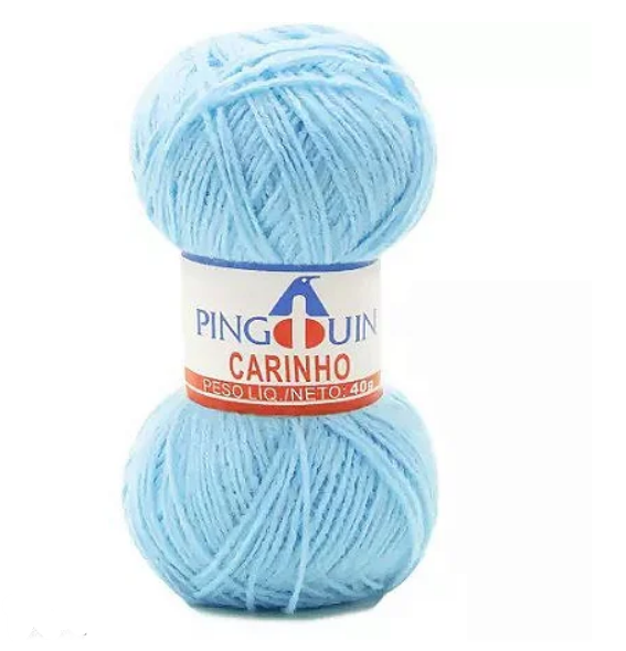 Fio Pingouin Carinho - TEX 200 - 100% Acrílico - 40g