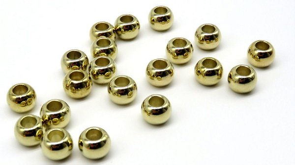 Tererê - Entremeio - Passante - Tamanho 10 mm - Cores: Ouro velho, Prata ou Dourado - (Pacote com 50 unidades)