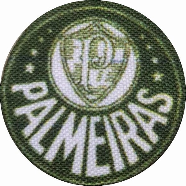 Emblema Termocolante Palmeiras - Tamanho 23 mm - (Venda por par)