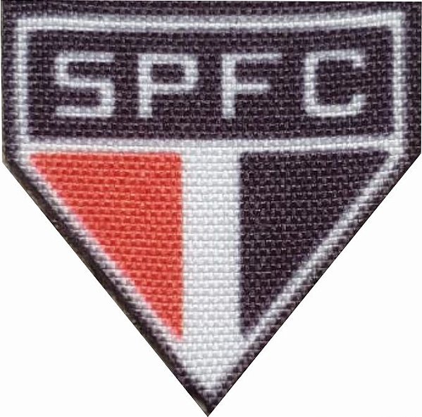 Emblema Termocolante São Paulo - Tamanho 23 mm - (Venda por par)