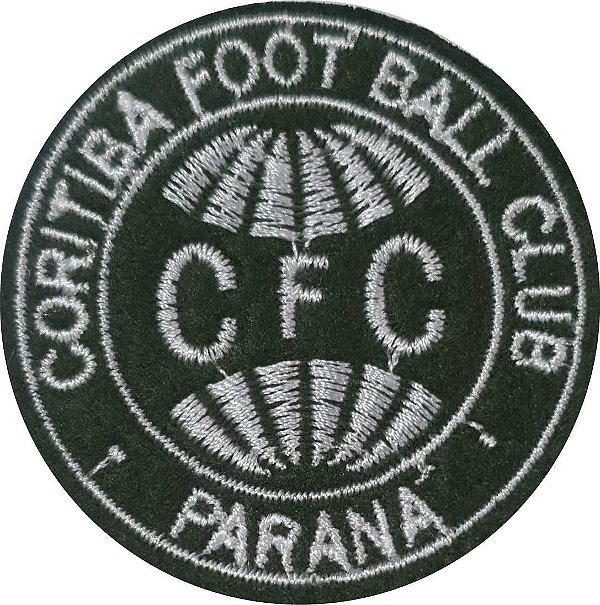 Brasão do Coritiba Foot Ball Clube - Patch - Medida: 5,9 cm de diâmetro - *Venda por unidade*
