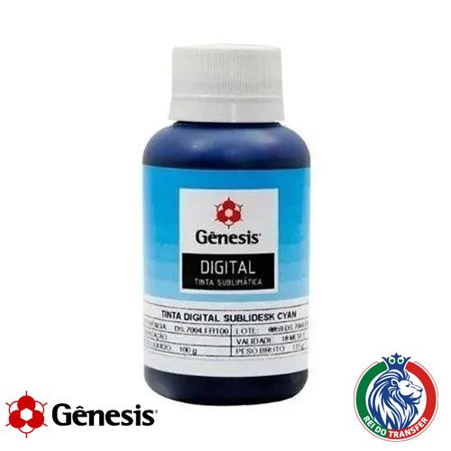 Tinta Sublimatica Gênesis 100ml Azul