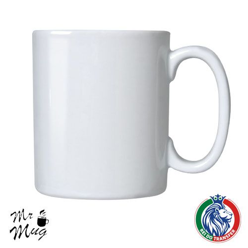 Caneca Branca Resinada 325ml Mr Mug 1un