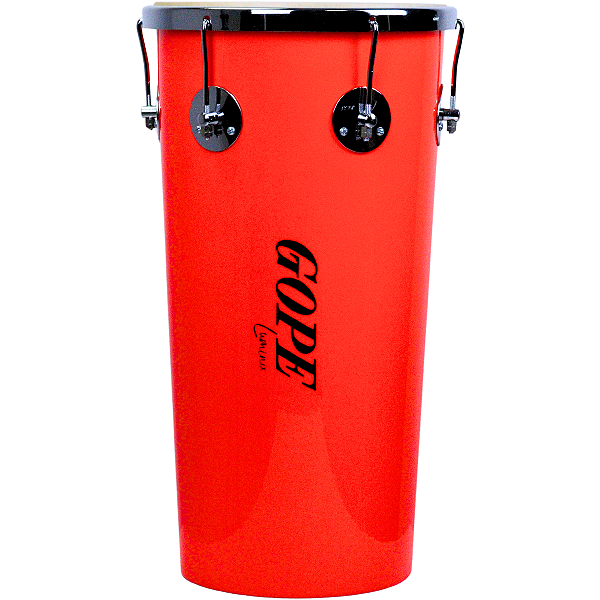 Rebolo Tantan Gope 11" 55cm Luminix Laranja Neon Cônico Alumínio