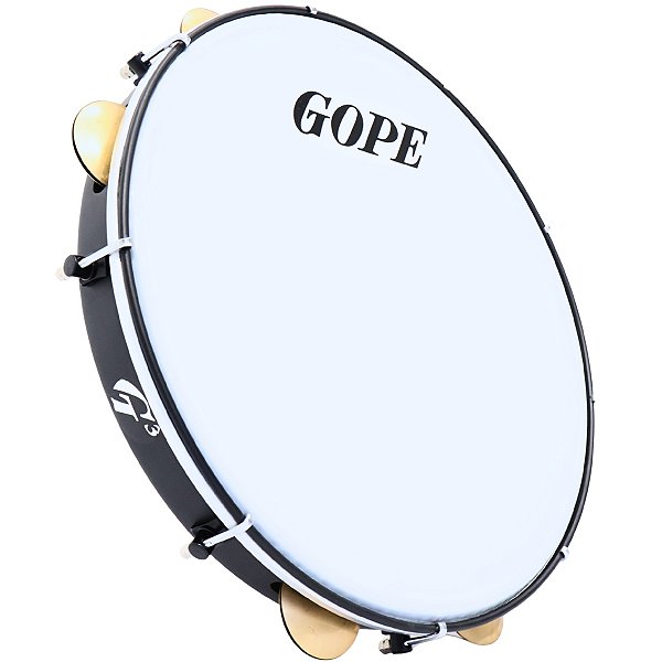Pandeiro Gope 13" Preto G3 Super Leve Nylon