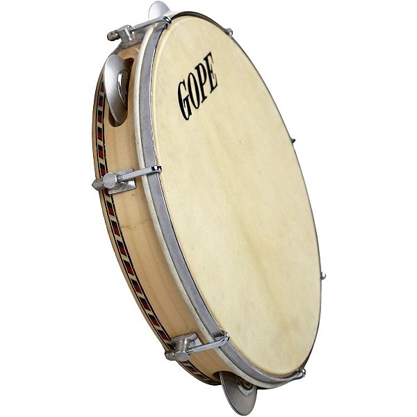 Pandeiro Gope Chorinho 10'' Pele Empachada OUTLET