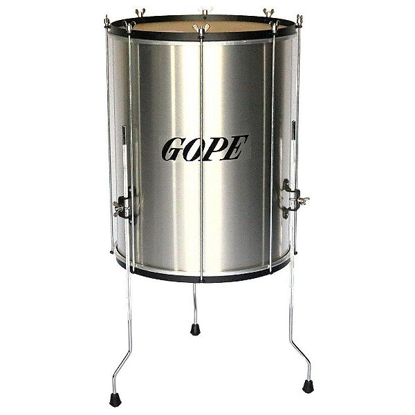 Surdo Gope 18" 60cm Alumínio Com Tripé OUTLET